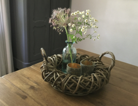 Kranzförmiges Tablett, Durchmesser 40 cm