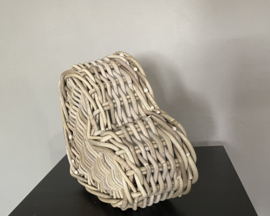 Small heart-shaped basket (31x31x12cm)
