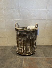 Grote open ronde wasmand(40x45cm)