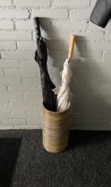 Small Round Umbrella Basket, Stripe (20x41 cm)