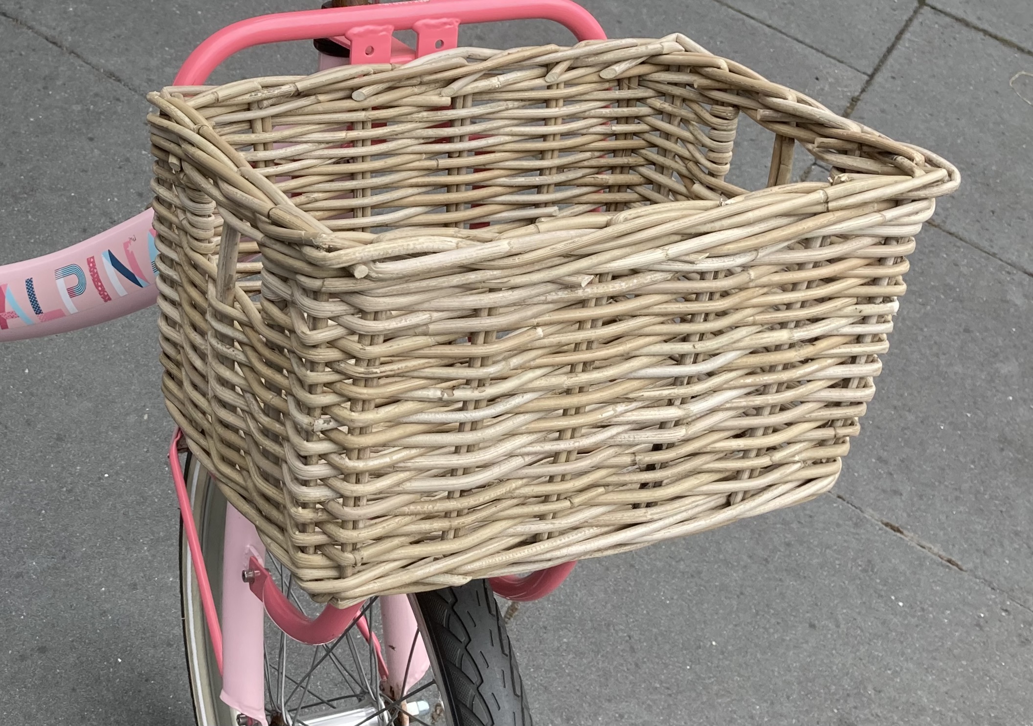 Fietsmandje rechthoekig (34x24x20cm)
