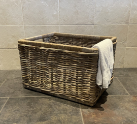 Grote open strakke wasmand (56x47x35cm)