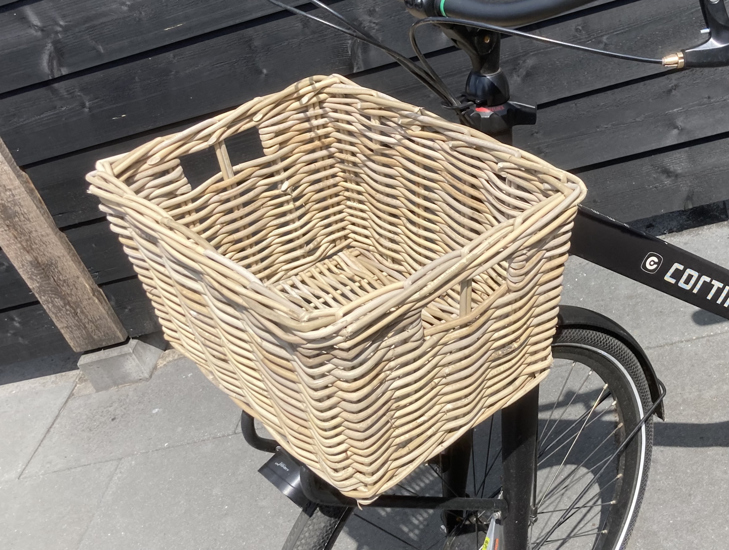 Rechteckiger Fahrradkorb (43 x 33 x 25 cm)