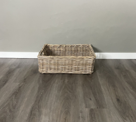 Large rectangular storage basket (52x42x18cm)