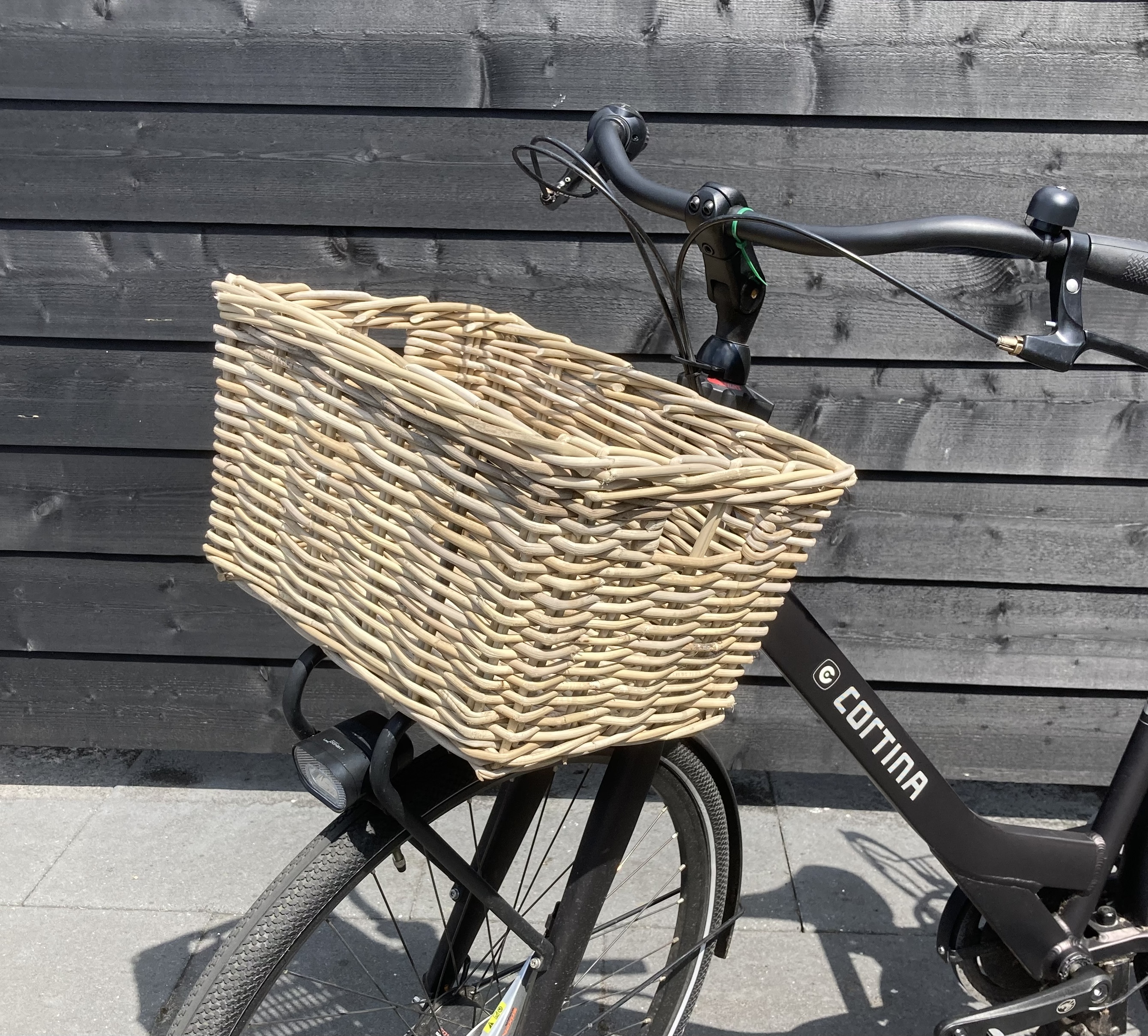 Rechteckiger Fahrradkorb (43 x 33 x 25 cm)