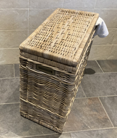 Dubbel gevoerde wasmand (68x35x65cm)