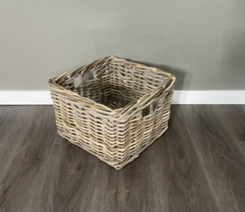 Medium-sized square storage basket (35x35x25cm)