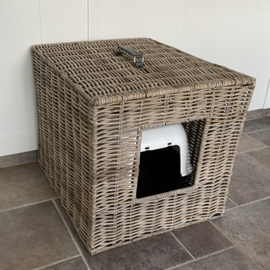 Katzenklo-Abdeckung, groß (55 x 66 x 55 cm)