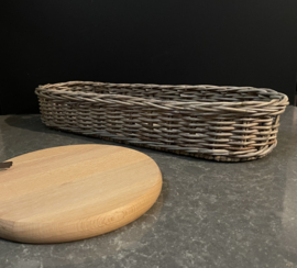 Brotkorb aus Schilf (45 x 12 x 9 cm)