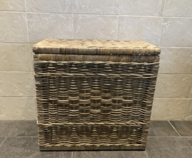 Dubbel gevoerde wasmand (68x35x65cm)