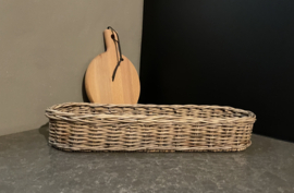 Brotkorb aus Schilf (45 x 12 x 9 cm)