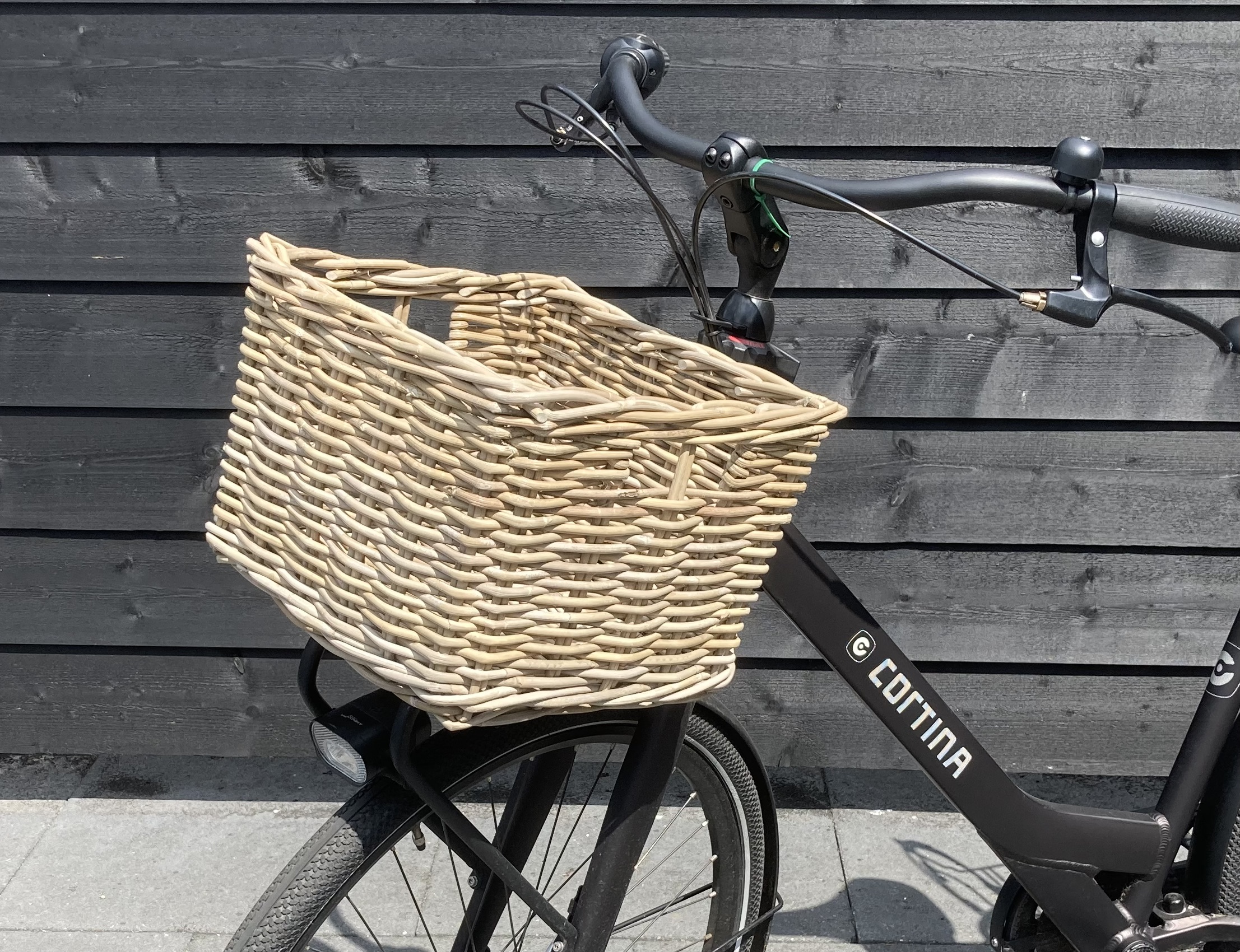 Fahrradkorb quadratisch (35 x 35 x 25 cm)