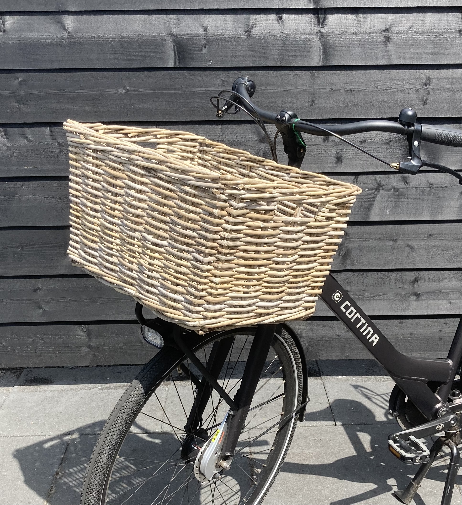 Rechteckiger Fahrradkorb (50 x 40 x 30 cm)