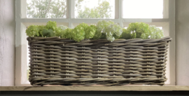 Window sill basket (60x23x20cm)