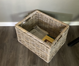 Stilvoller rechteckiger Zeitungsständer, groß 49 x 39 x 30 cm)