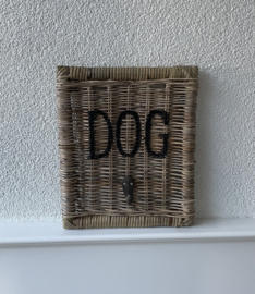Geflochtener Hundeleinen-Halter für die Wand