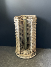 Keukenrolhouder van Rotan (16x30cm)