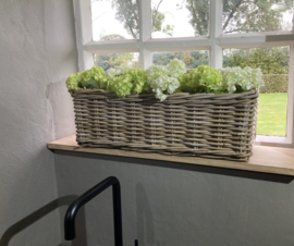 Window sill basket (60x23x20cm)