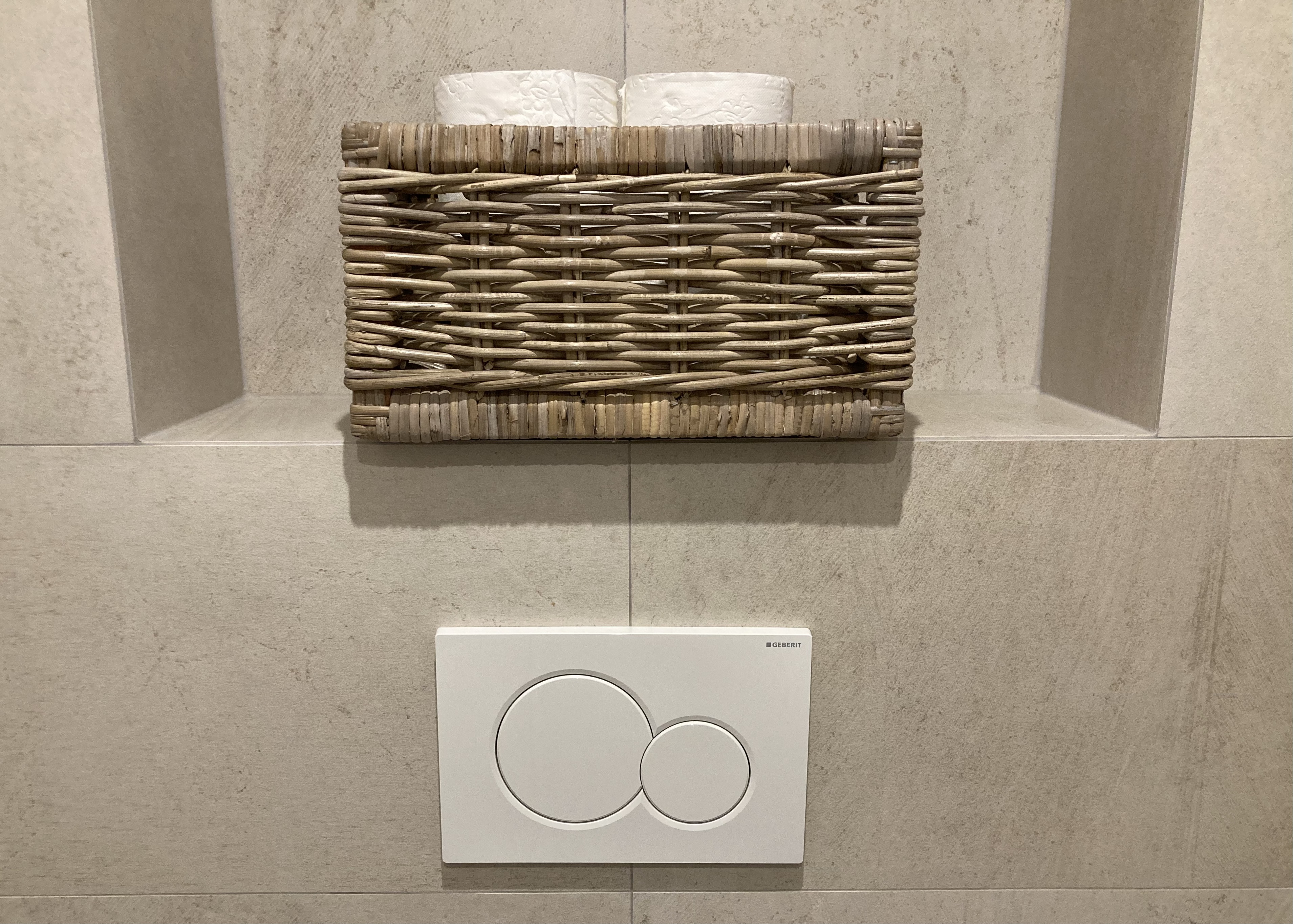 Schlichter Toilettenpapierkorb (35 x 25 x 19 cm)