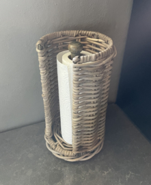 Keukenrolhouder van Rotan (16x30cm)