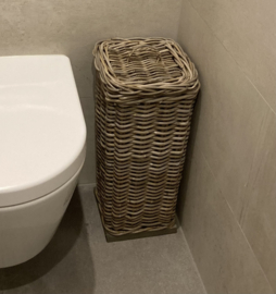 Toilettenpapierhalter quadratisch (25 x 25 x 50 cm)