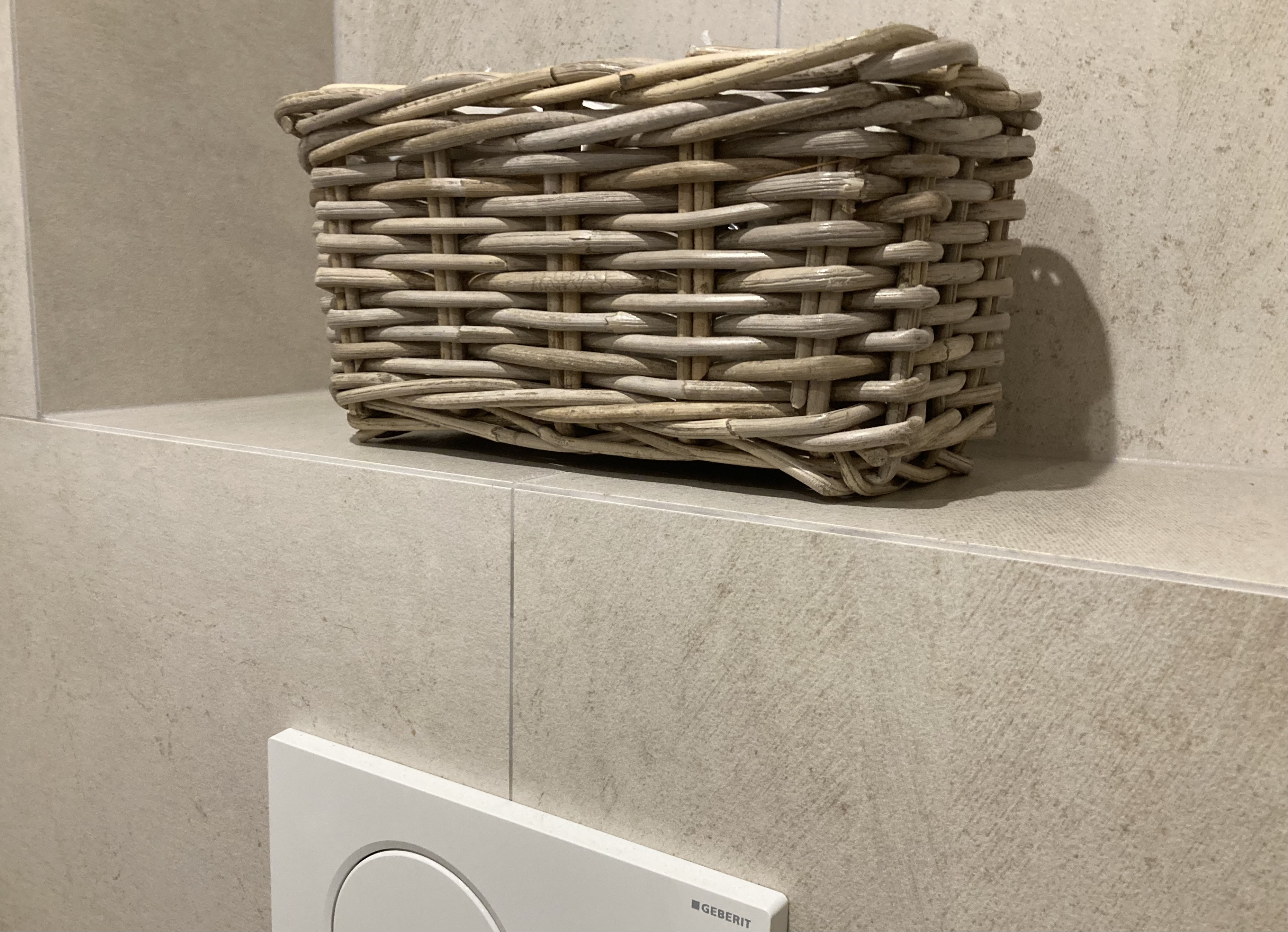 Toilettenpapierkorb schmal (30 x 18 x 20 cm)