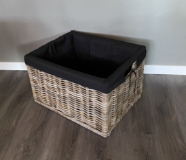 VOERING t.b.v. rechthoekige mand groot (56x47x35cm) en (55x46x35cm)