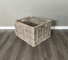 Grote open strakke opbergmand (56x47x35cm)