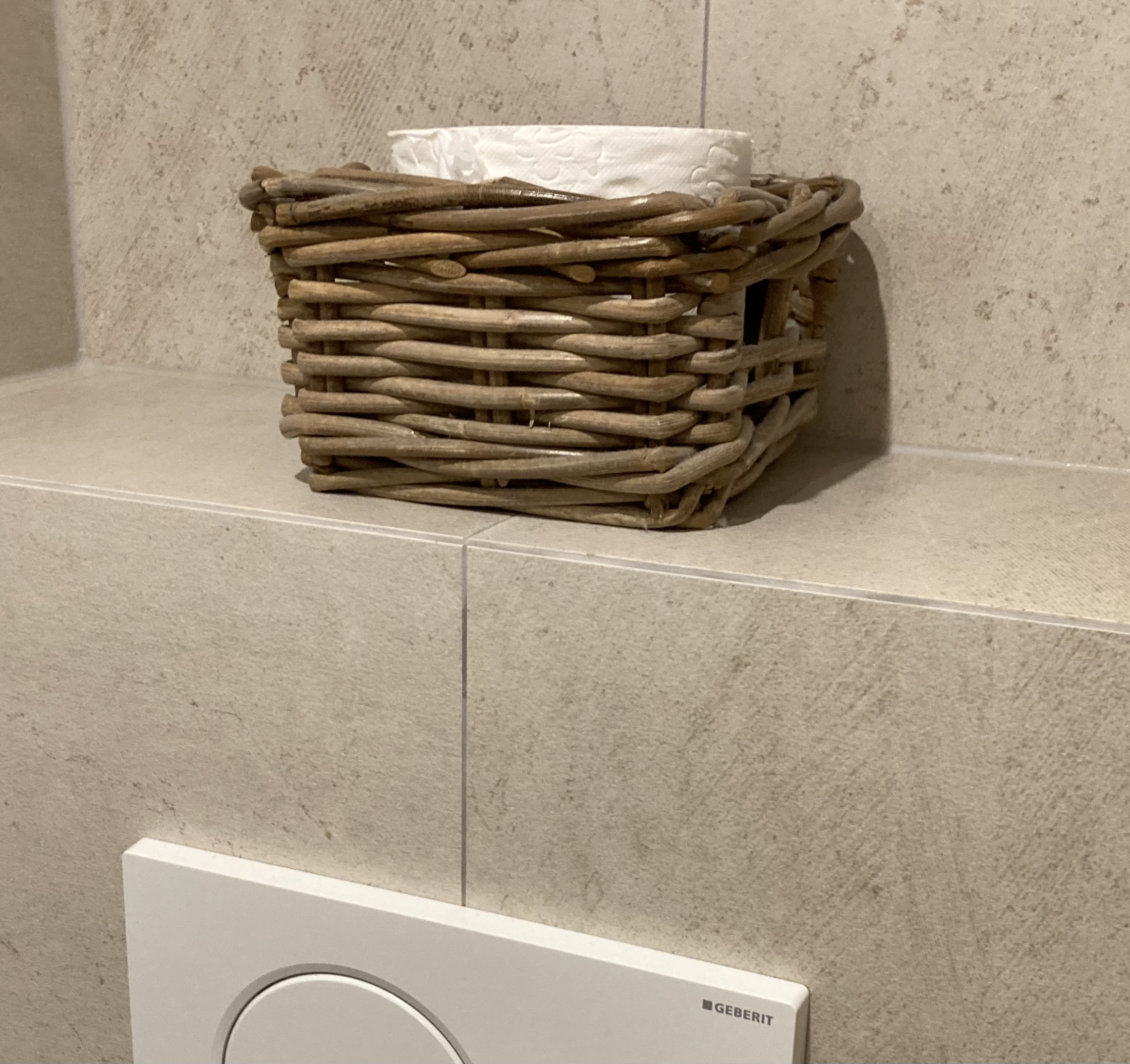Korb für Toilettenpapierrolle (18 x 18 x 12 cm)