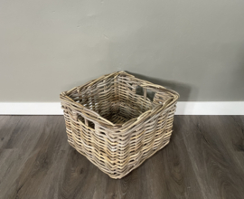 Medium-sized square storage basket (35x35x25cm)