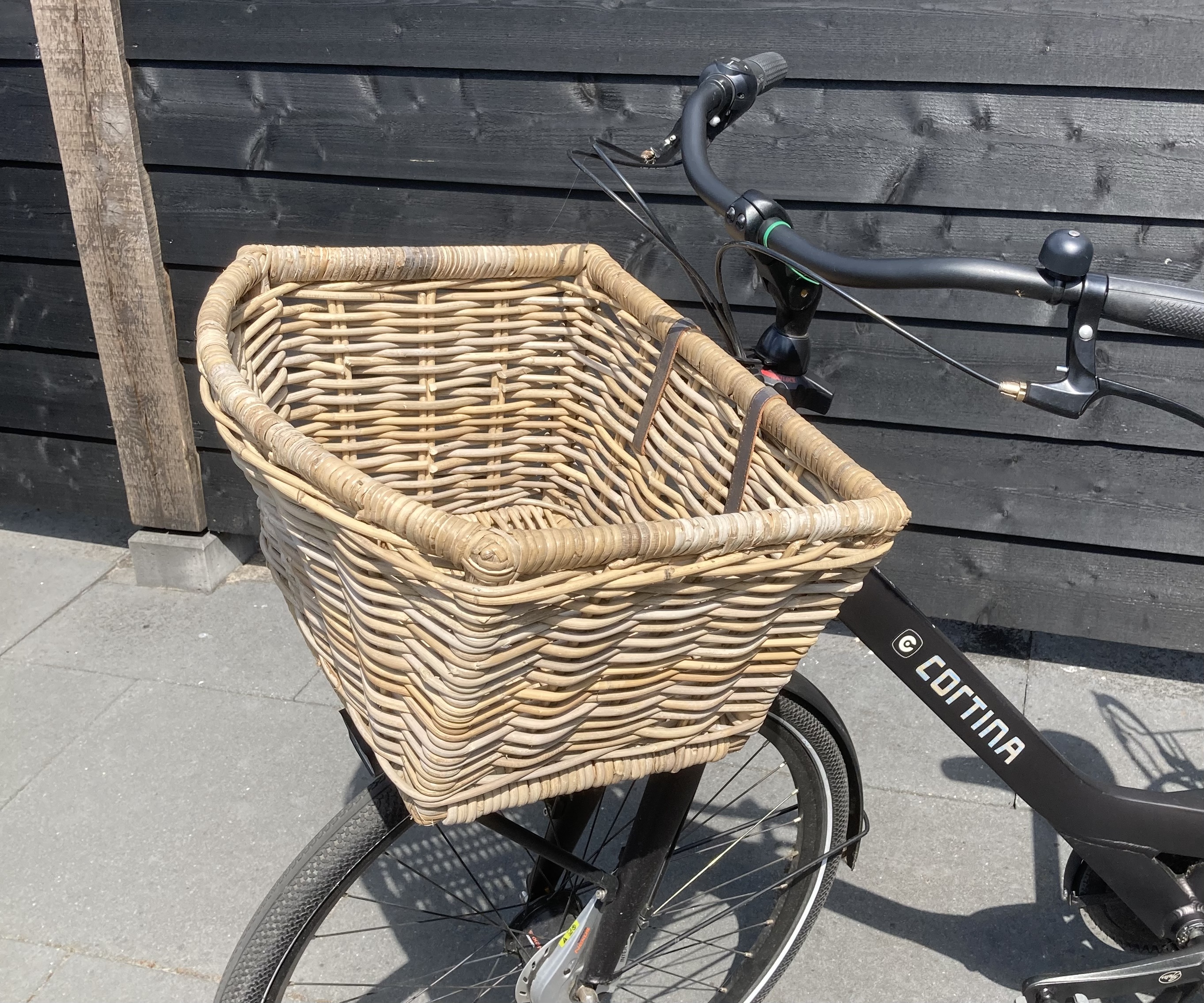 Rundlaufender Fahrradkorb (47 x 42 x 27 cm)