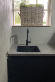 Window sill basket (55x20x40cm) with handles