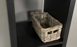 Kleiner, schmaler Korb (29 x 18 x 12 cm)