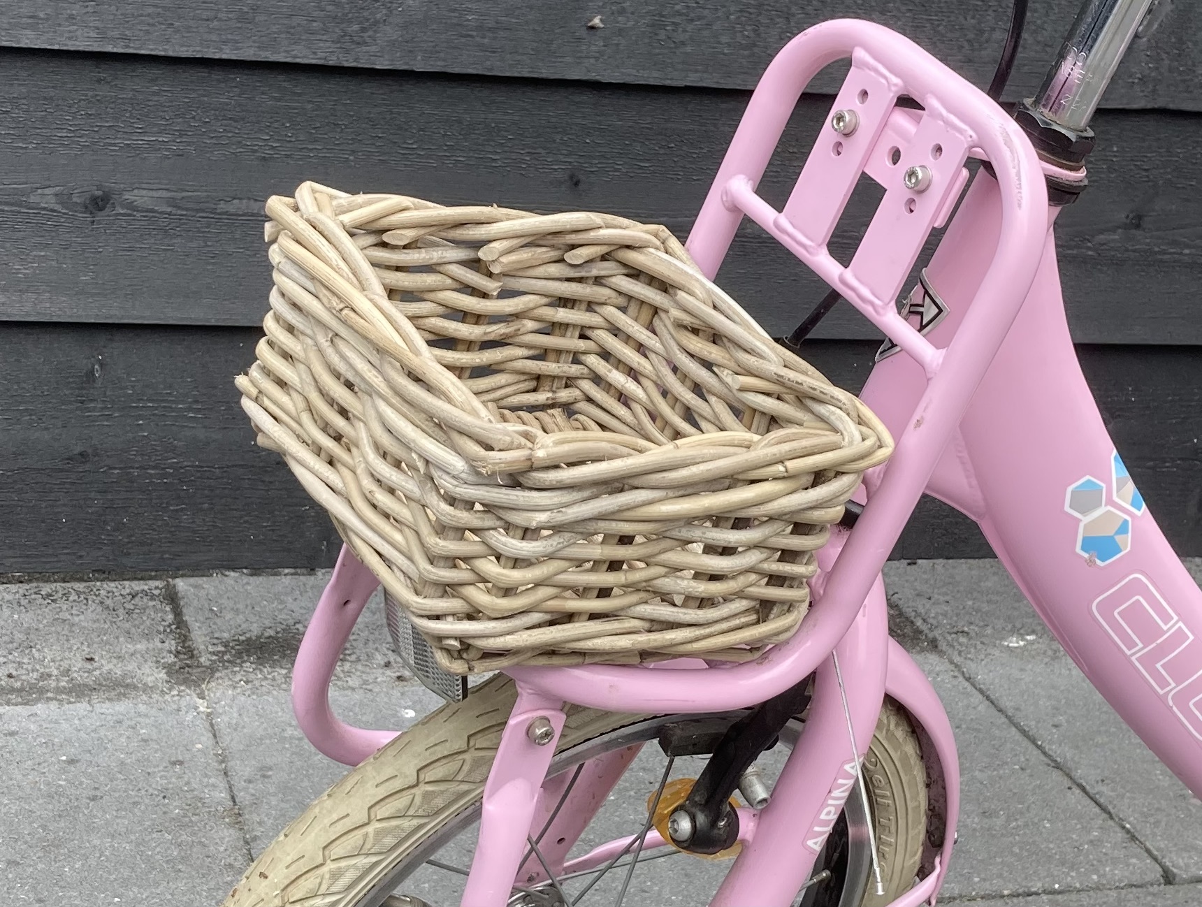 Mini-Fahrradkorb (18 x 18 x 11 cm)