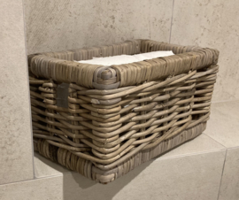 schmaler Toilettenpapierkorb (28 x 18 x 15 cm)