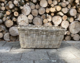 Haardmand met grepen taps (65x45x30cm)