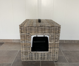 Cat litter tray cover, sleek (45x58x45cm)