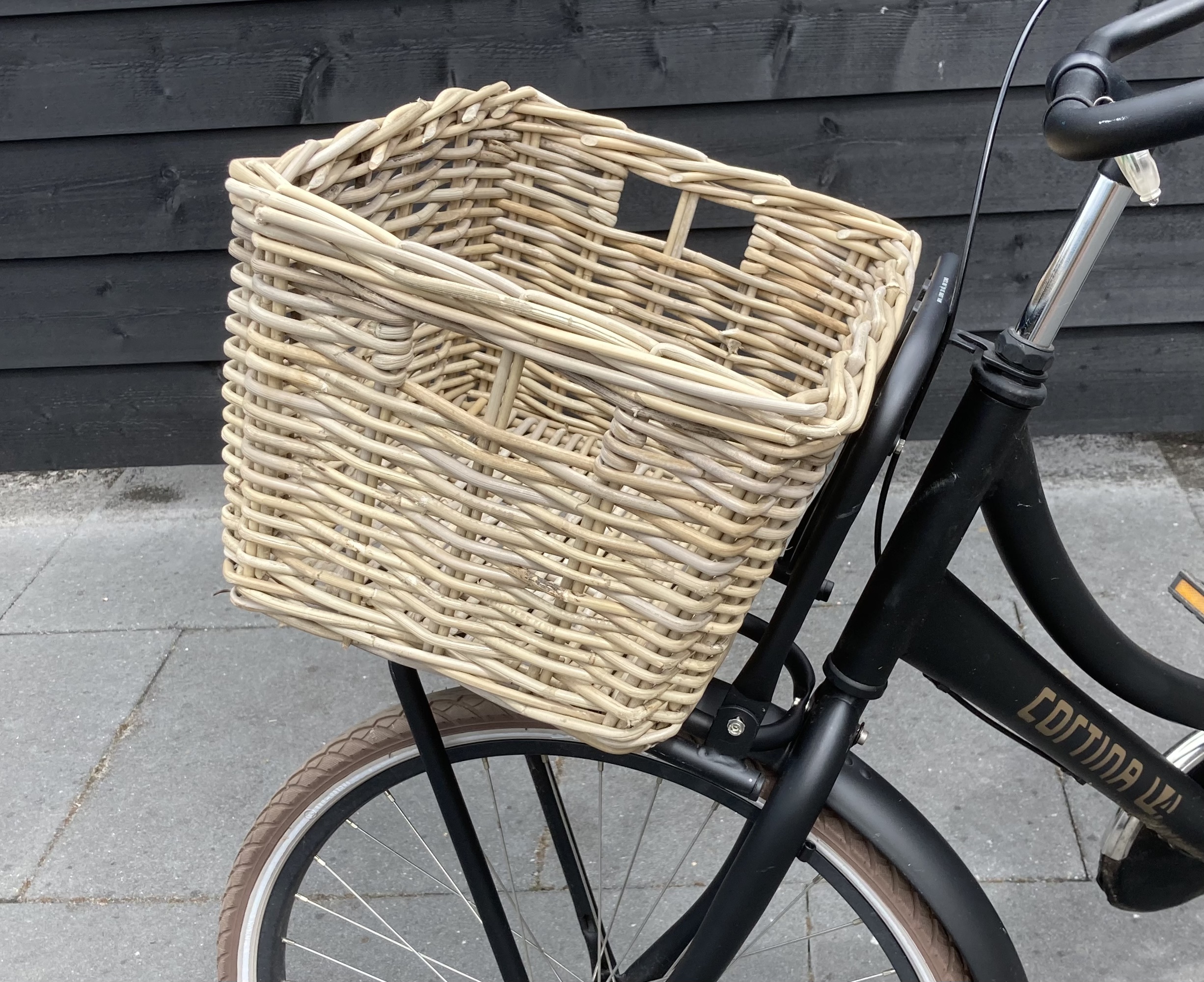Rechteckiger Fahrradkorb (43 x 33 x 25 cm)