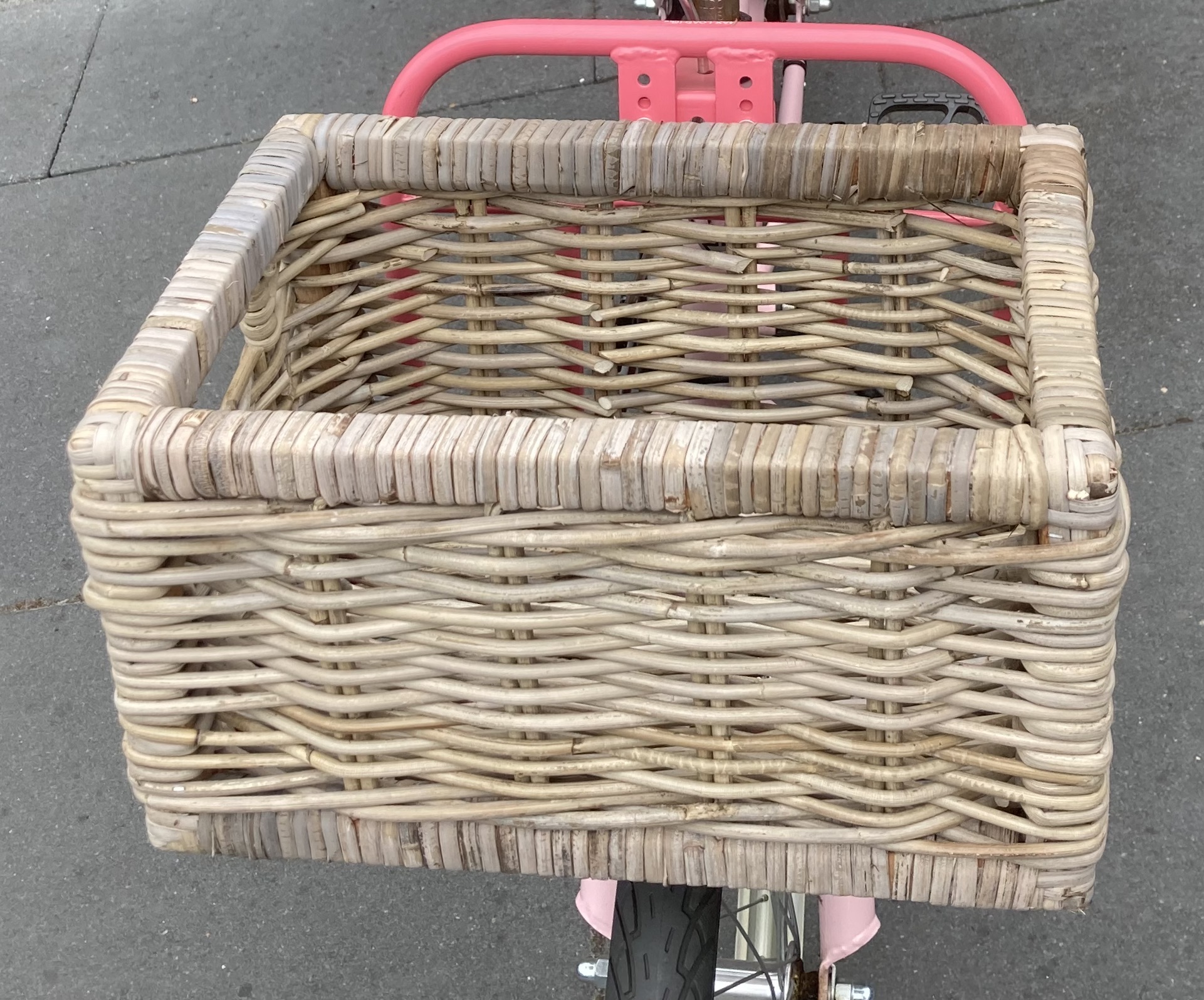 Rechteckiger Fahrradkorb (35 x 25 x 19 cm)