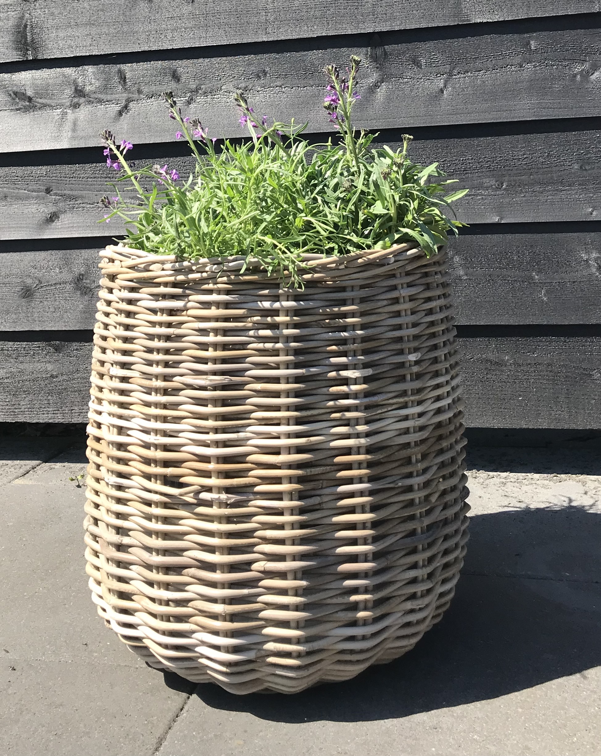 Hoge tuinpot (48x50cm)