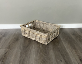 Rechteckiger Aufbewahrungskorb (45 x 36 x 15 cm)