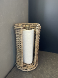 Keukenrolhouder van Rotan (16x30cm)