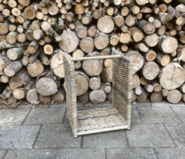 Strakke open haardmand (36x41x51cm)