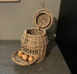 Zwiebelkorb 21 x 37 cm