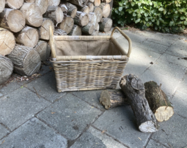 Haardmand met vast hengsel (62x47x39cm)