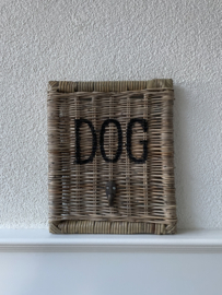 Geflochtener Hundeleinen-Halter für die Wand