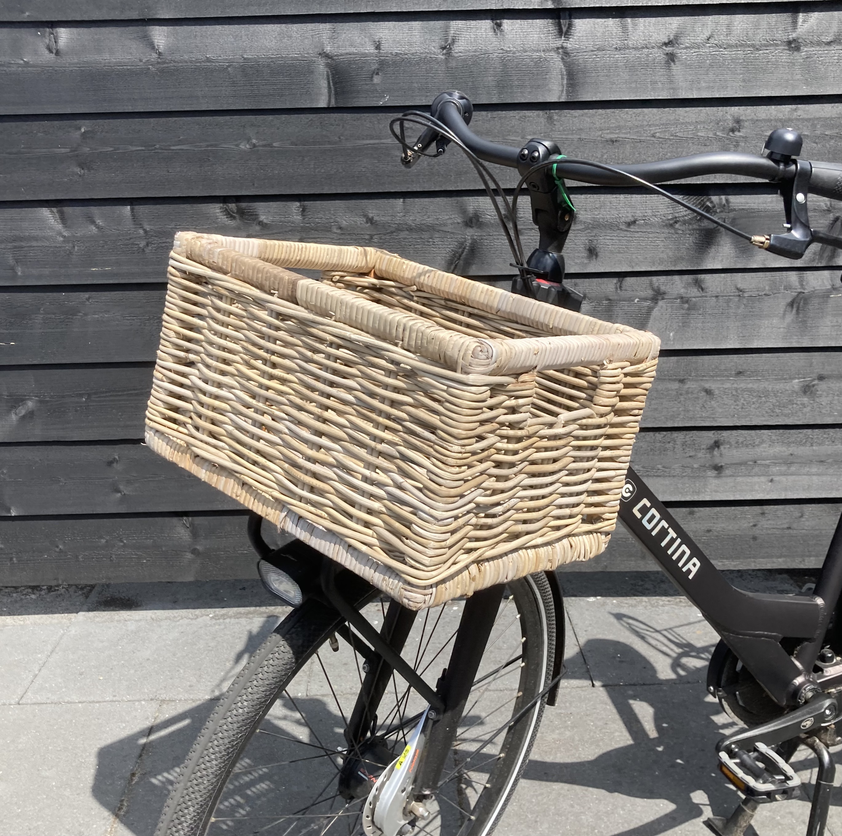 Fahrradkorb, schmal (42 x 32 x 24 cm)