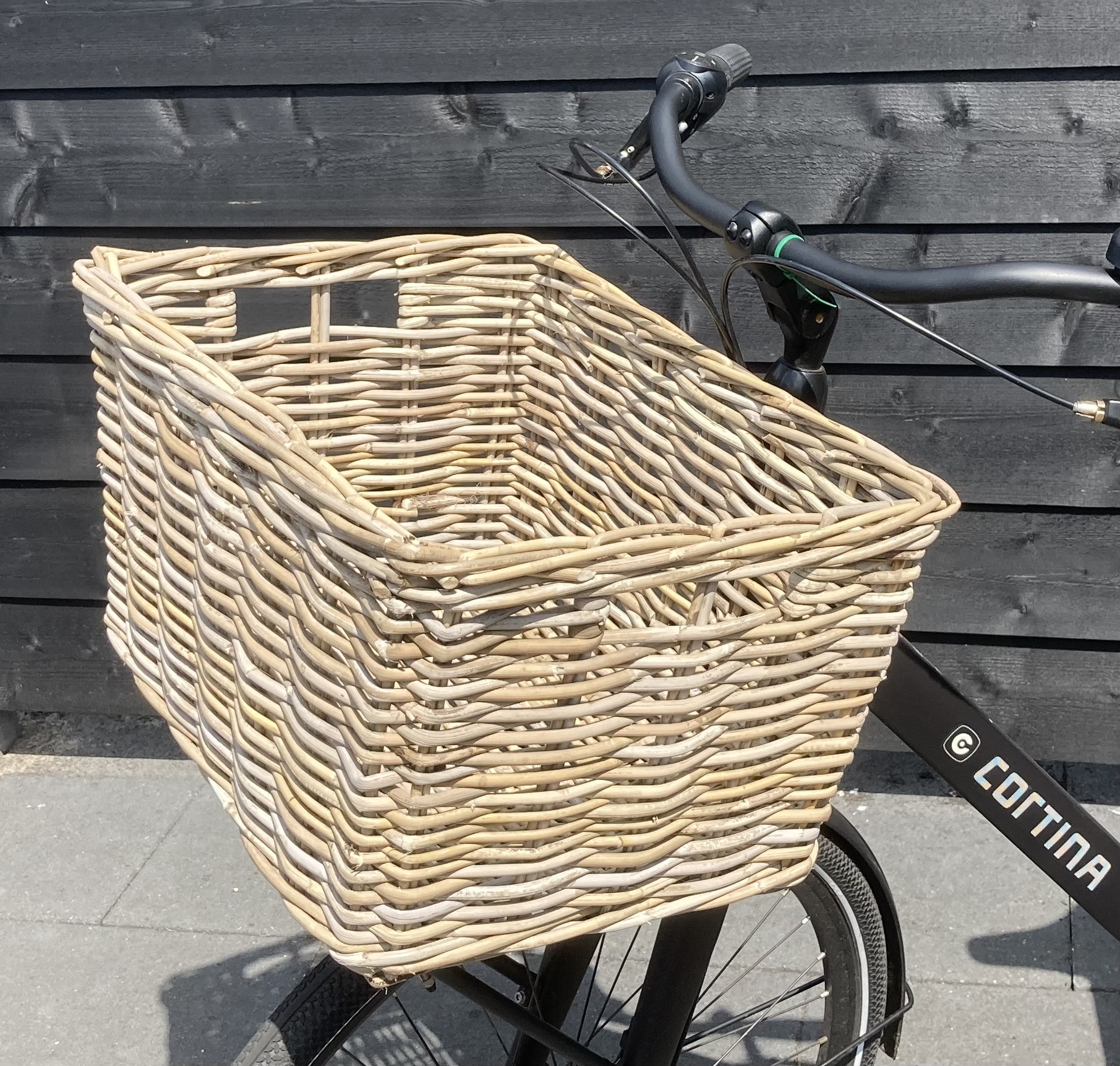 Rechthoekige fietsmand (50x40x30cm)