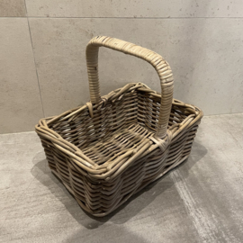 Korb mit Henkel (35 x 25 x 30 cm)