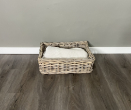 Rechteckiger Aufbewahrungskorb (45 x 36 x 15 cm)
